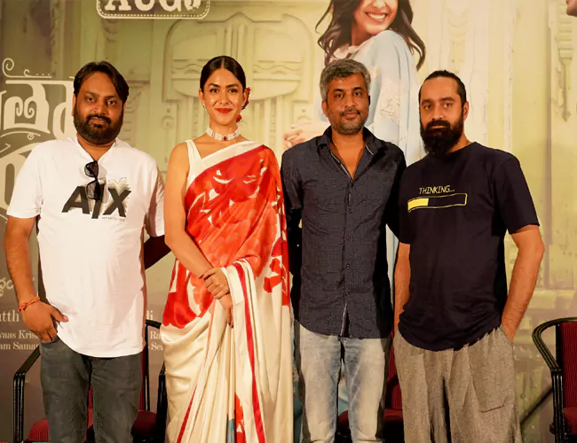 Sita Ramam Movie Press meet Stills
